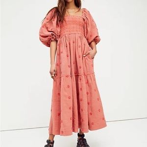 Free people dahlia in melon combo